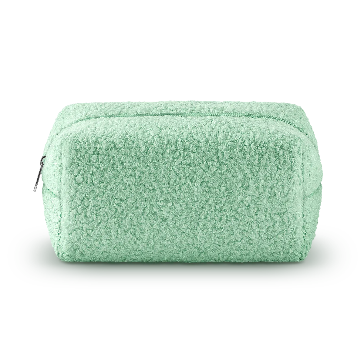 Pochete com efeito de peluche para maquilhagem e acessórios