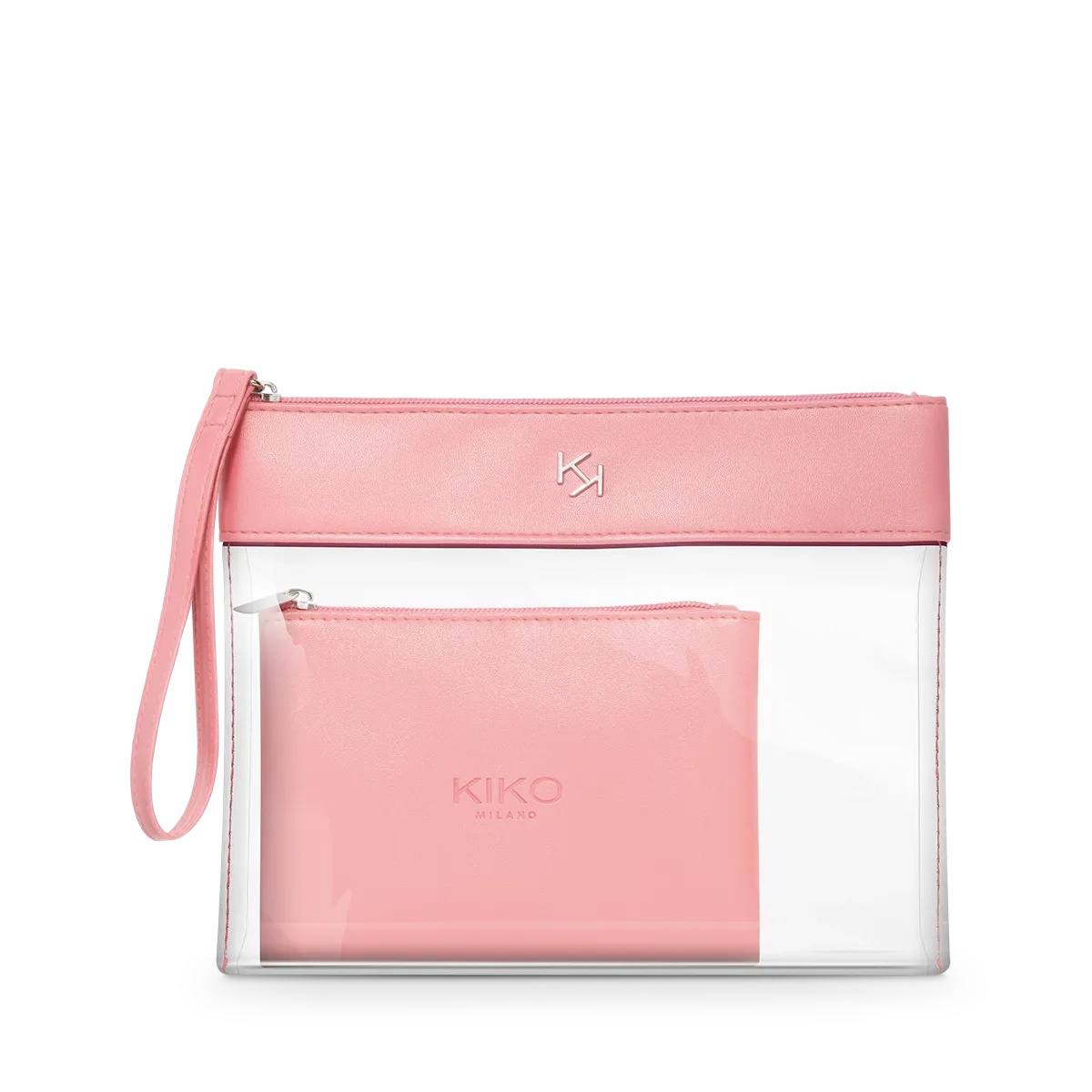Nécessaire transparente com pochette interna